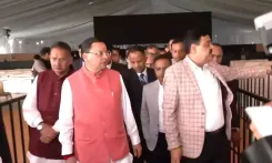 क्या मुख्यमंत्री पुष्कर सिंह धामी ने पीएम मोदी के उत्तराखंड आगमन से पहले कार्यक्रम की तैयारियों का निरीक्षण किया?