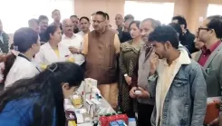 क्या मसूरी में आयोजित स्वास्थ्य शिविर से 500 से अधिक लोगों को लाभ मिला?