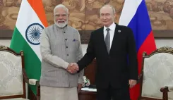 Modi tells Putin at SCO: Move from endless war to end of war