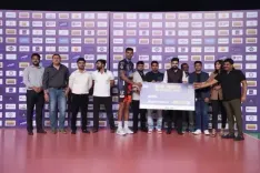 मुजफ्फरनगर लायंस बनी यूपी प्रो वॉलीबॉल लीग की चैंपियन, मथुरा योद्धास उपविजेता