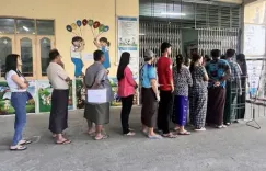 म्यांमार में आम चुनाव का दूसरा दौर शुरू