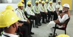 क्या बुलेट परियोजना से जुड़े श्रमवीरों ने पीएम मोदी को अपने अनुभव बताए?