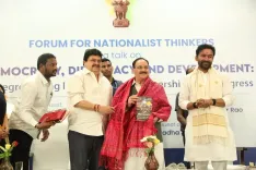 Nadda at Hyderabad meet: Modi set new standards, Telangana Congress an ATM