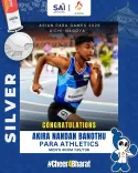 Nadda hails Akira Banothu's Silver at Asian Para Games 2026
