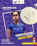 Nadda hails Anahat Singh's silver in Asian Games squash