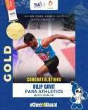 Nadda hails Gavit's gold, Morssinganakath's silver at Asian Para Games