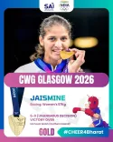 Nadda hails Jaismine Lamboria's CWG 2026 boxing gold