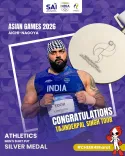 Nadda hails Tajinderpal Singh Toor's Silver in Shot Put at Asian Games 2026