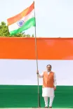 Nadda hoists Tricolour, backs Har Ghar Tiranga drive