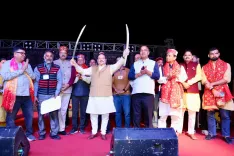 Nadda joins Dussehra celebrations in Bilaspur, HP