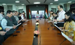 Nadda leads National Unity Day pledge across two ministries