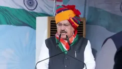 Nadda leads Tiranga Yatra tribute to freedom fighters