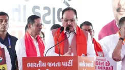 Nadda Slams Congress Over 'Regime Change' Remark, EVM Flip-Flop