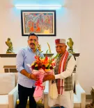 विक्रमादित्य सिंह ने मनोहर लाल से की भेंट, अर्बन चैलेंज फंड की ₹1,200 करोड़ परियोजनाओं को मंजूरी की माँग