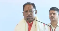 सीएम साय ने नर्मदा कुंड मंदिर में हनुमान जन्मोत्सव समारोह में भाग लिया