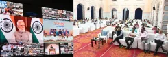 नशा मुक्त युवा-विकसित भारत अभियान: जनभवन में सीधा प्रसारण, राज्यपाल आनंदीबेन पटेल ने दी नई रफ्तार