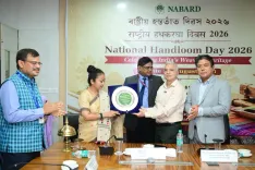 National Handloom Day: NABARD honours Assam weavers, targets ₹5,000 crore exports by 2030