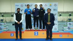 How did Ameerah Arshad secure victory in the 10m Air Rifle Women final? Zuhair Khan claims men’s trap gold