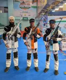 Did Tilottama Sen Dominate the 10m Air Rifle Women Trial 1?