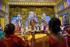 Navratri Day 9: Devotees throng temples nationwide on Maha Navami