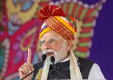 क्या नवरात्रि के 9 दिन का व्रत होने के बाद भी पीएम मोदी का दिन व्यस्त रहा?