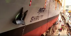 INS Shruti launched at GRSE: Navy's second NGOPV joins fleet