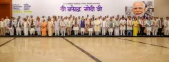 NDA's first 'Mangal Milan' meet today: Modi to address MPs amid Monsoon Session chaos