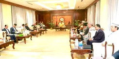 What happened during Nepal PM Sushila Karki's meeting with party leaders?