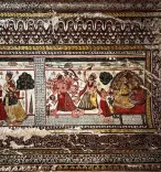 What is the 'Orchha Kalam' Tradition in Historic Wall Paintings?