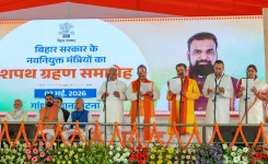 Bihar Cabinet sworn in: NDA ministers pledge service under CM Choudhary