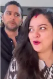 क्या भोजपुरी अभिनेत्री निधि ने पति यश कुमार के साथ नया मजेदार वीडियो साझा किया?