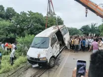 Rajgarh van tragedy: 9 killed as vehicle swept into swollen drain in MP