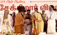 Nirmala Sitharaman attends 34th Deiva Sekkizhar Festival in Chennai
