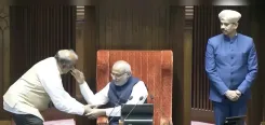 राज्यसभा में 7 नए सदस्यों ने ली शपथ, मल्लिकार्जुन खरगे भी पुनर्निर्वाचित होकर पहुंचे उच्च सदन