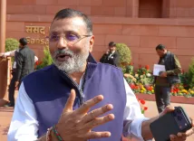 निशिकांत दुबे ने राहुल गांधी को 'वोकेशनल लीडर ऑफ प्रोपेगेंडा' कहा, विपक्ष के प्रदर्शन पर कसा तंज