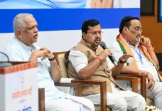 BJP's Nitin Nabin champions performance politics at Jal Manthan workshop