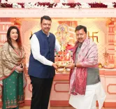 भाजपा अध्यक्ष नितिन नबीन ने मुंबई में गणपति दर्शन किए, 17 सितंबर से इंदौर-उज्जैन दौरे पर
