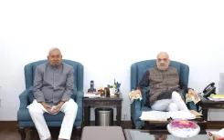 What Did Nitish Kumar Discuss with HM Amit Shah in Delhi?