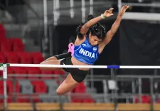 Baranica Elangovan wins Asian Games bronze in pole vault after clearing 4.20m at Nagoya