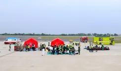नोएडा इंटरनेशनल एयरपोर्ट पर 'सक्षम-2026' अभ्यास, ICAO दिशा-निर्देशों के तहत आपातकालीन तंत्र की हुई परख
