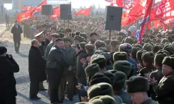 Did North Korea's leader inspect a greenhouse farm construction site for his first field guidance of 2026?