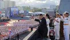 Kim Jong-un demands 'most destructive' artillery as North Korea fires missiles