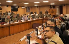 Northern Army Commander reviews J&K security in Srinagar meeting