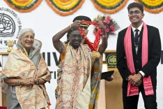President Murmu at MS University: Women's workforce gap not about intelligence