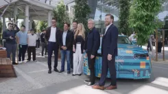Nvidia Brings Jaguar Type 01 to HQ Before Monterey Car Week