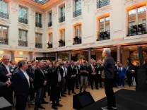 Nvidia's Jensen Huang Meets AI Founders in Paris