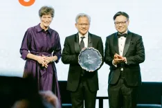 Nvidia's Jensen Huang Wins 2026 Van Fleet Award