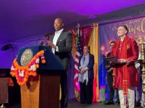 How Did NYC Mayor Celebrate Diwali and Honor the Indian Community?