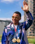 Is Olympic Champion Andre De Grasse the New International Event Ambassador for the Mumbai Marathon?
