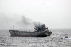 Oil tanker ELGAIA attacked off Oman's Musandam; 1 Indian seafarer missing